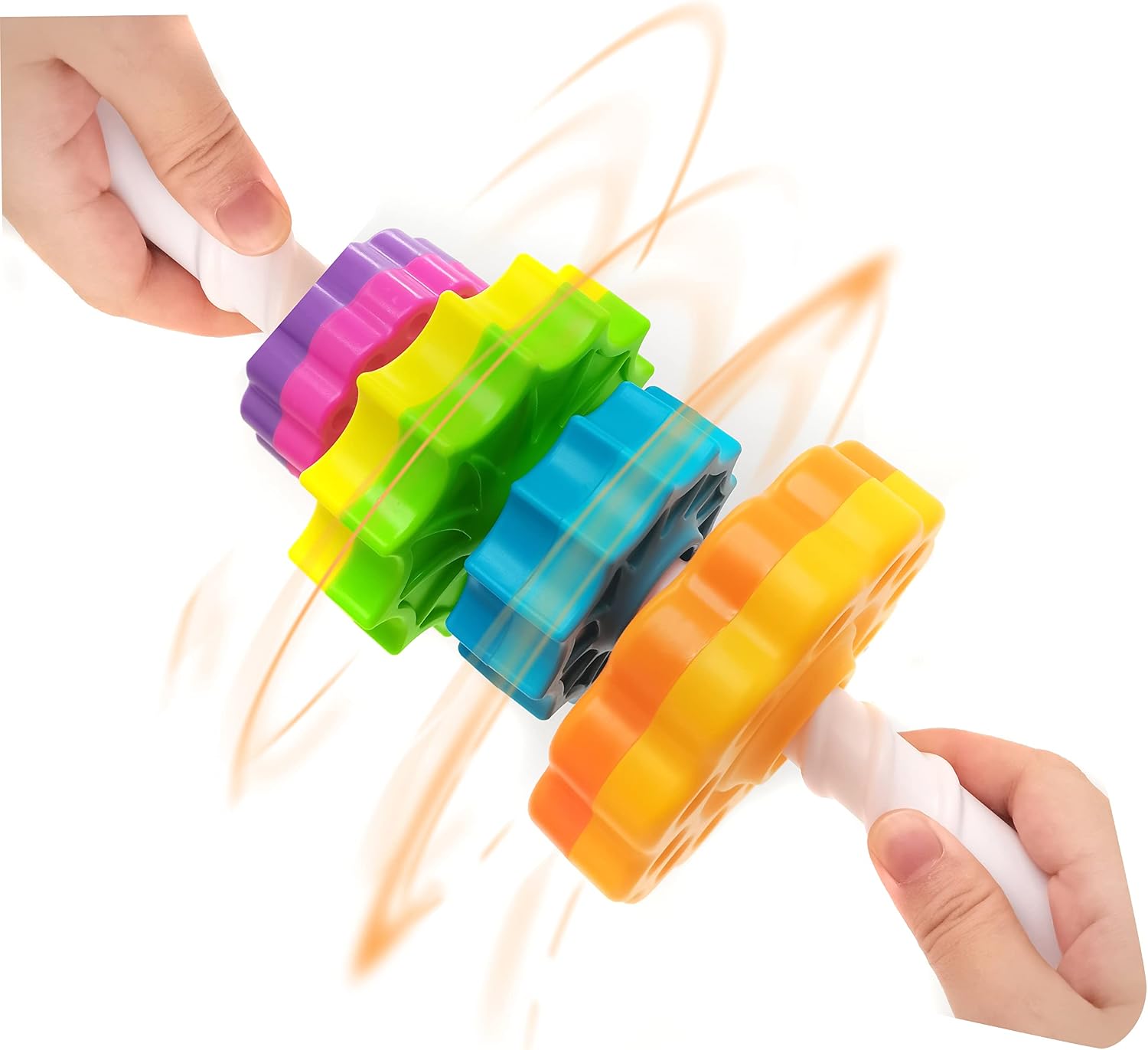 Detalle 2 de LBAIBB Rainbow Spin Tower for Toddlers 1-3