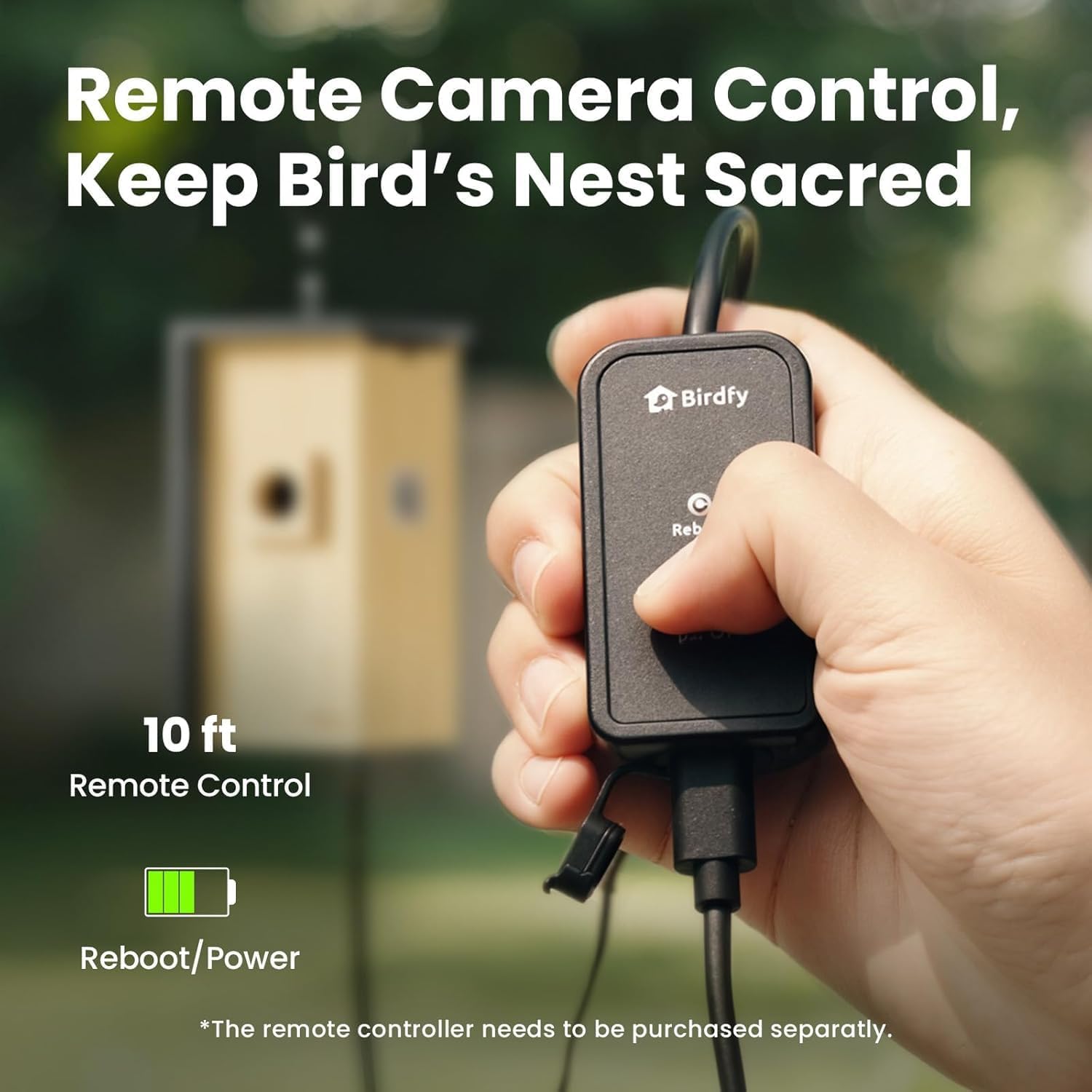Thumbnail 6 de Birdfy Bird House with Camera: Solar Powered Outdoor Nest Cam for UK Birders