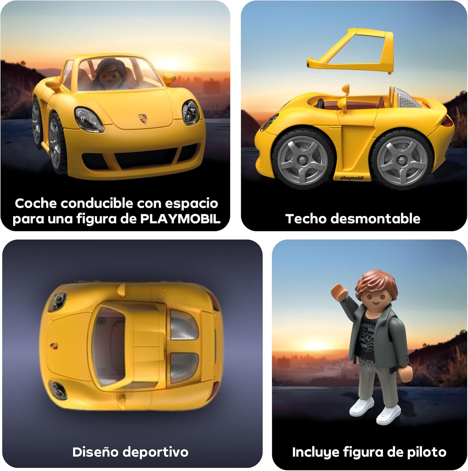 Detalle de PLAYMOBIL toy car Carrera GT