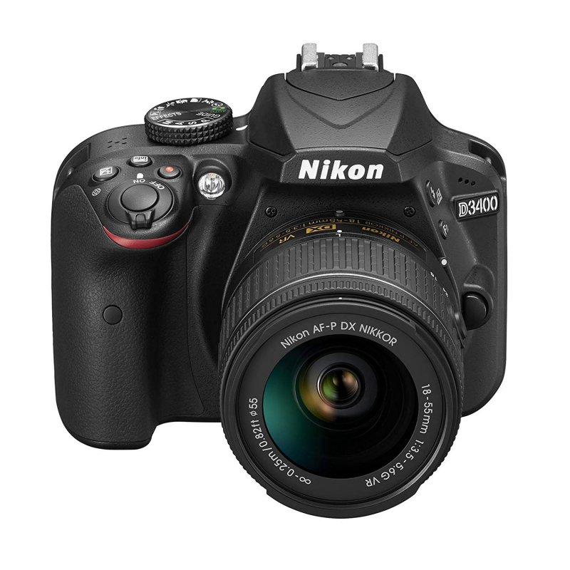 Thumbnail 1 de Nikon D3400 24.2MP con objetivo AF-P 18-55mm VR: DSLR para empezar a plasmar momentos con calidad