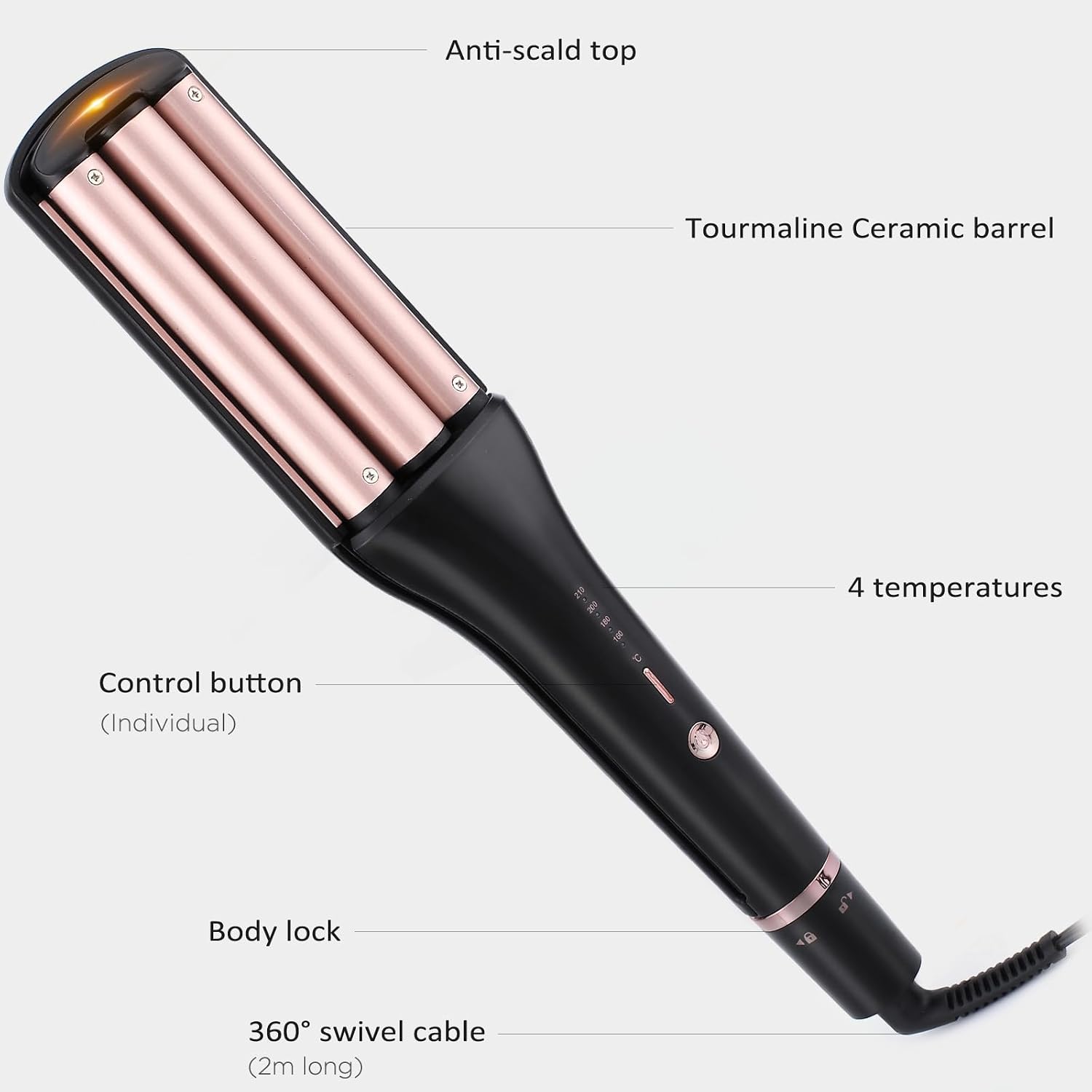 Thumbnail 6 de janelove 4-in-1 Lockenstab 19–32 mm 💇♀