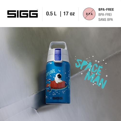 Thumbnail 1 de SIGG Shield One Space 0,5 L – Auslaufsichere Edelstahl-Kinderflasche mit ONE-Verschluss