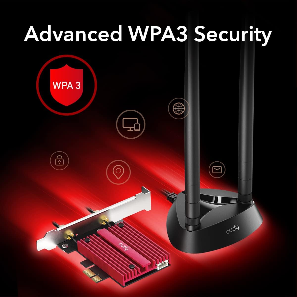 Thumbnail 6 de Cudy AX5400 WiFi 6E PCIe Card