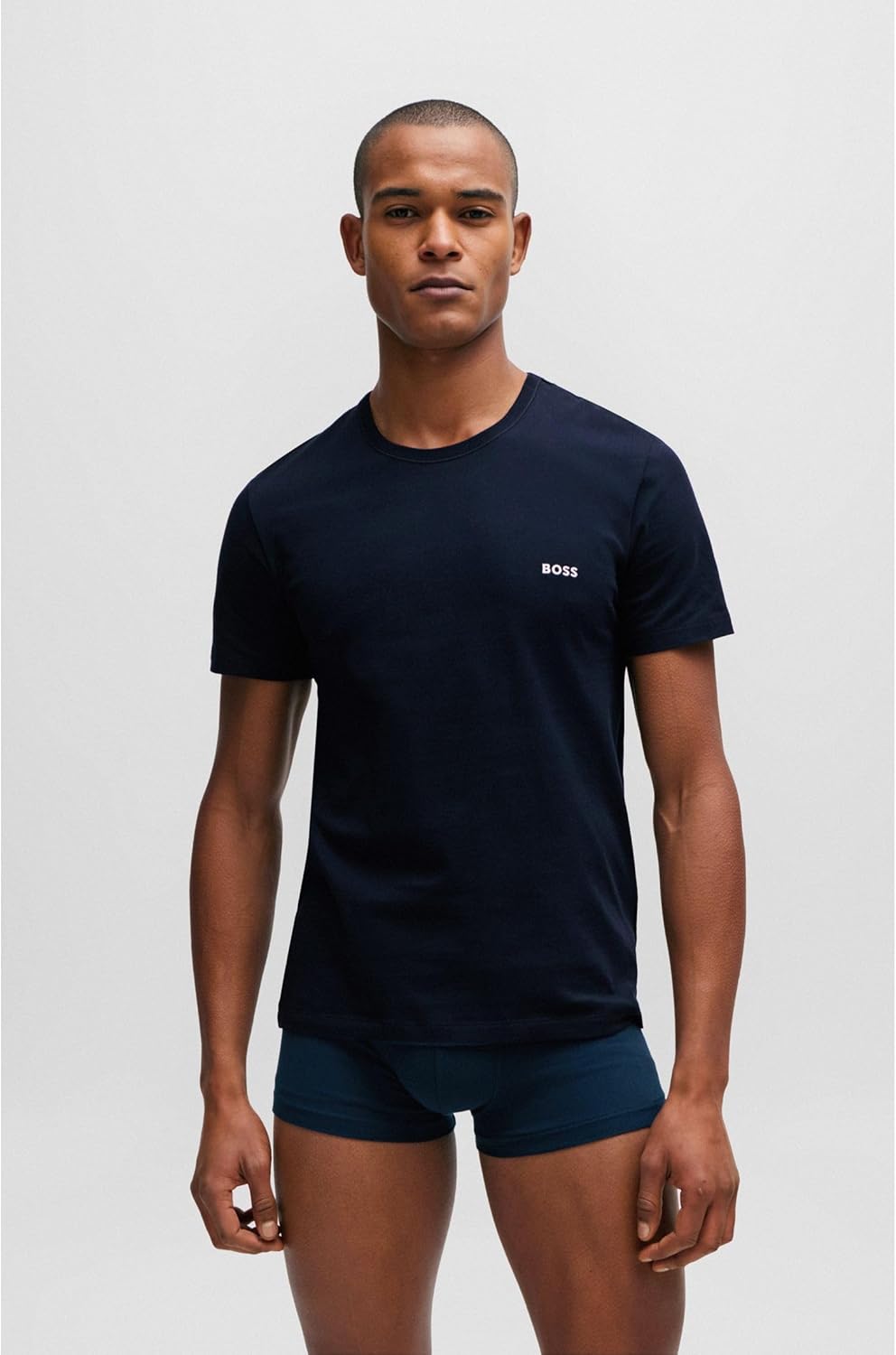 Detalle de HUGO BOSS Hugo Boss T-shirt homme RN 3p Classic (lot de 3)