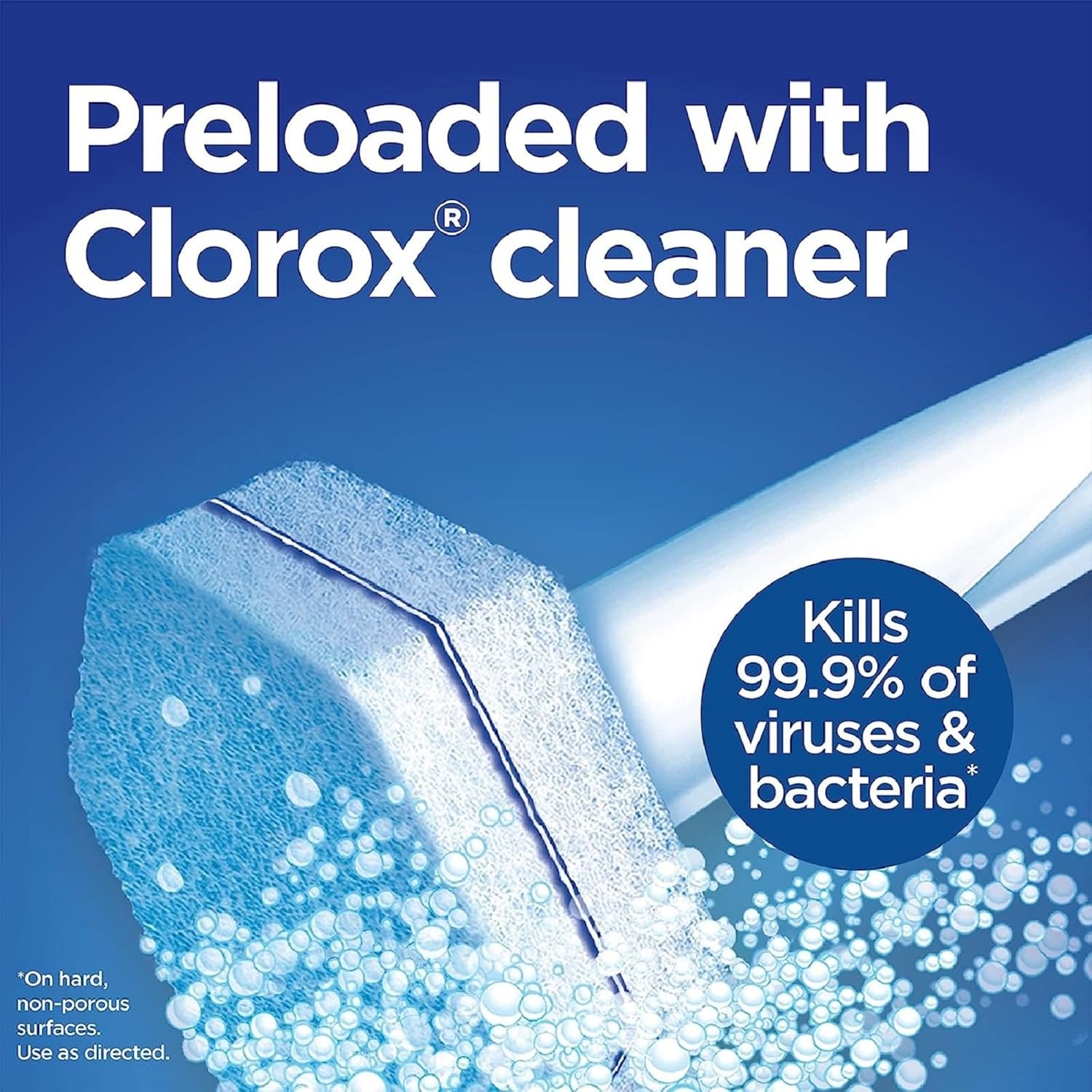 Thumbnail 1 de Clorox ToiletWand Rainforest Rush 30 refills