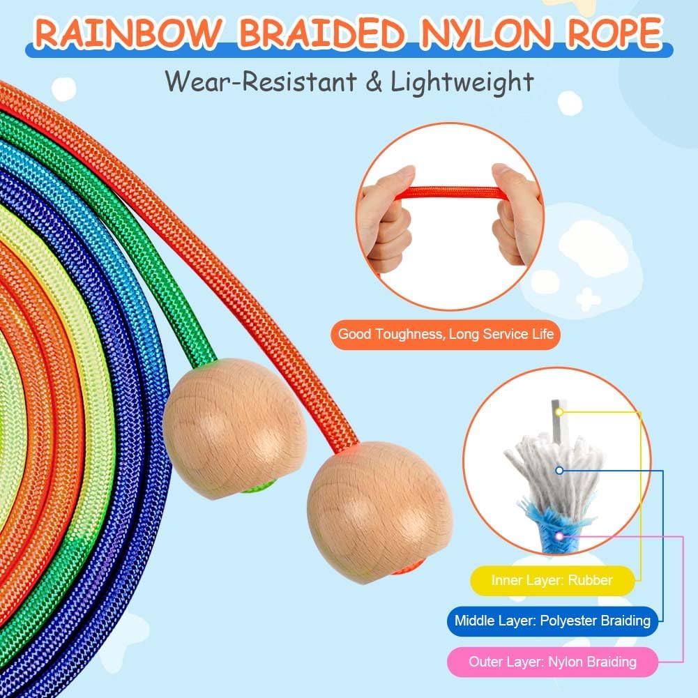Detalle de flintronic 16 ft kids long jump rope