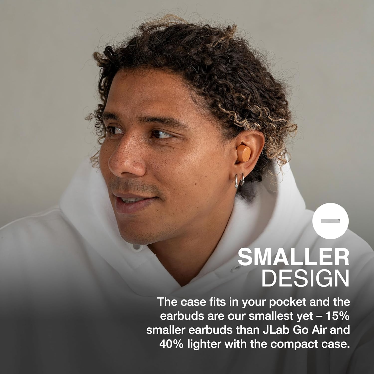 Thumbnail 1 de JLab Go Air Pop+ Tones écouteurs Bluetooth, jusqu’à 35 h d’autonomie