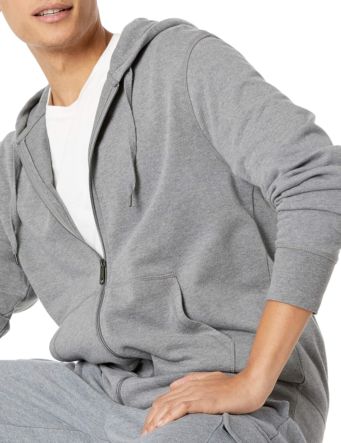 Thumbnail 3 de Amazon Essentials Men's Lightweight French Terry Full-Zip Hoodie
