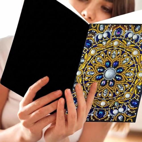 Thumbnail 6 de JATOK 2 Pack Diamond Painting Notebooks for Girls – A5 Blank Journals with Gem Art Craft Kits