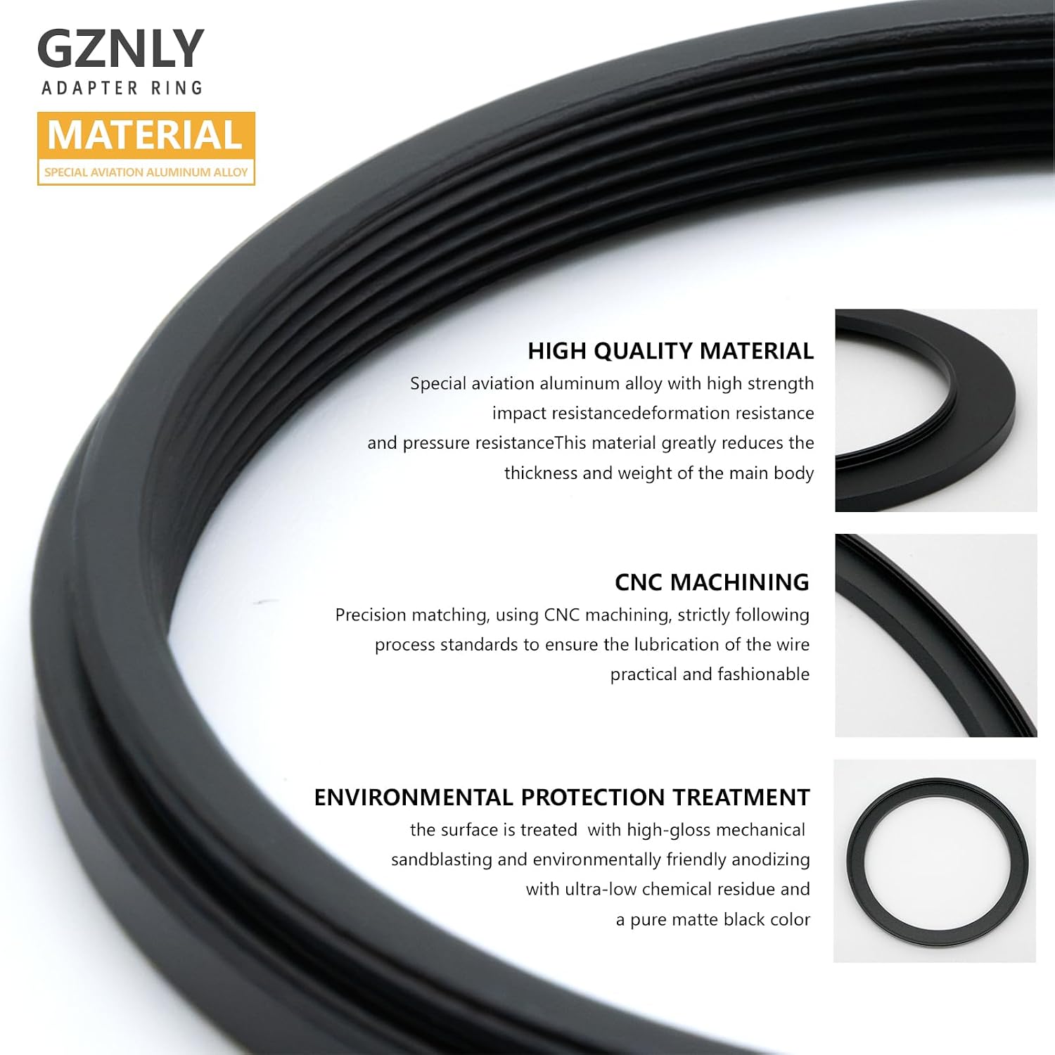 Detalle de Step-Down Ring Adapter, 77mm to 52mm