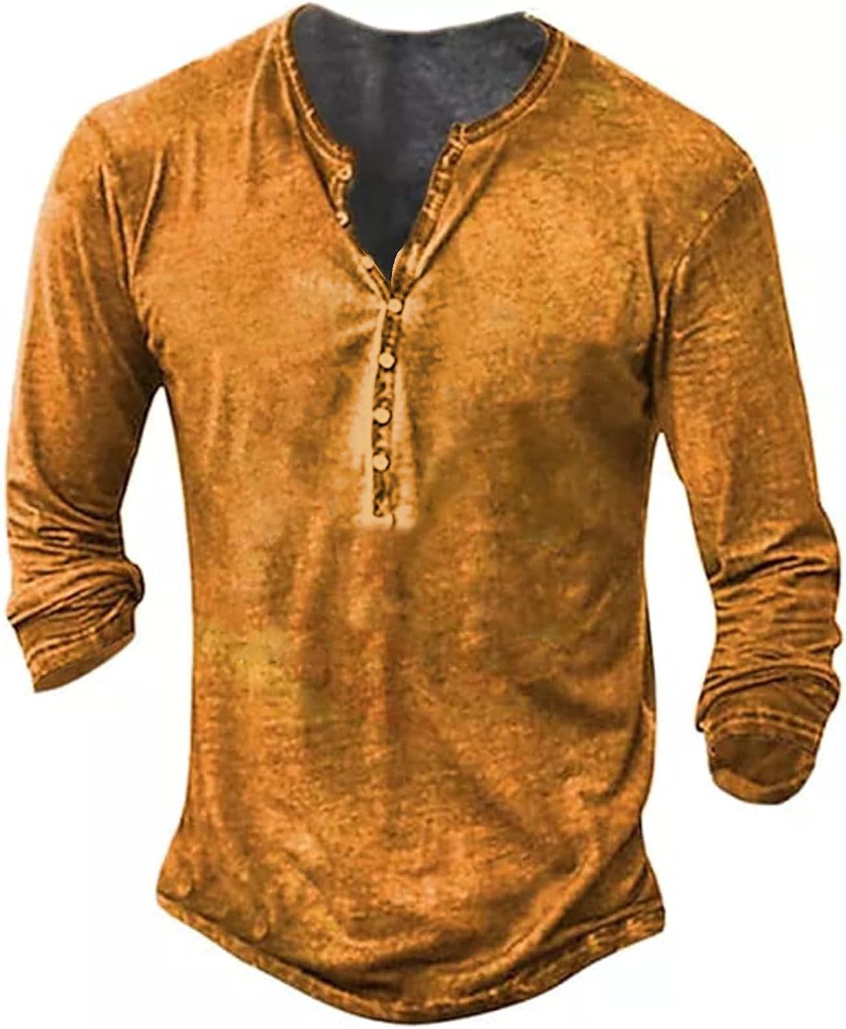 Thumbnail 6 de Beotyshow Henley Langarm Hemd für Herren – Slim Fit, Baumwolle, vielseitig einsetzbar