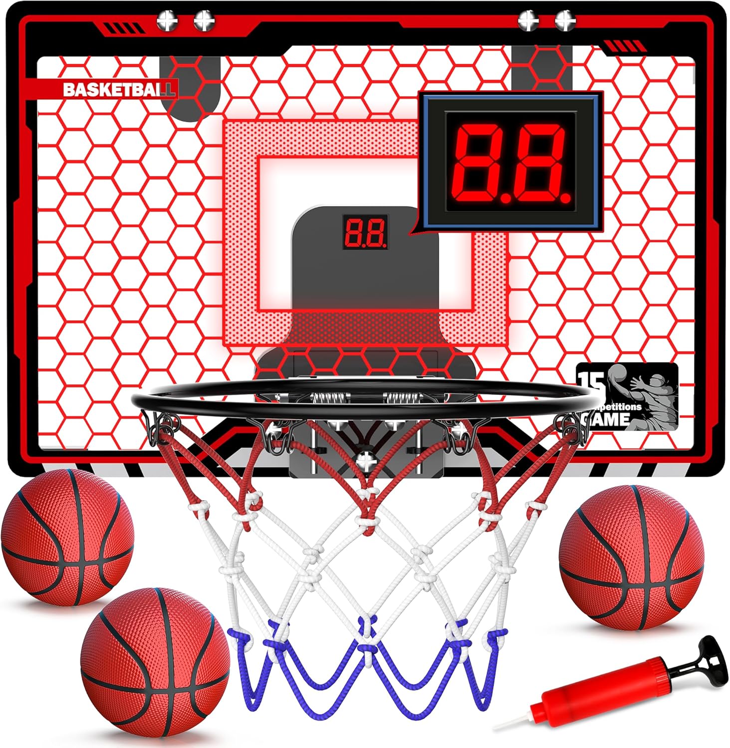 HopeRock Indoor Basketball Hoop for 5+