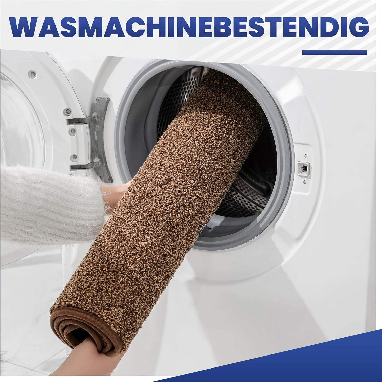 Thumbnail 6 de Mibao Soft Step 2.0 droogloopmat 50 x 80 cm, wasbaar met antisliponderkant
