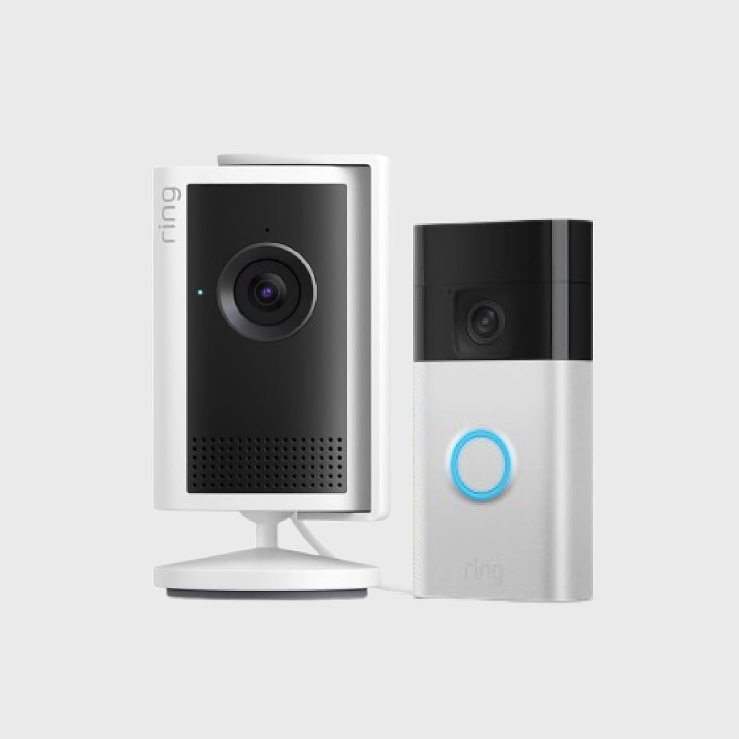 Detalle de Ring Videocamera interna Plus (ultima generazione) con videocitofono a batteria: Retinal 2K e zoom 4x