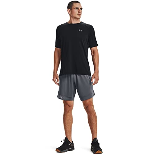 Detalle de Under Armour Herren Tech 2.0 Shortsleeve: Lockeres, atmungsaktives Trainingsshirt