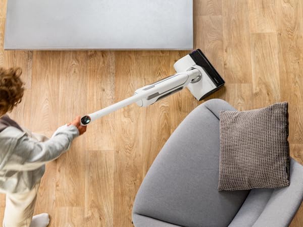 Detalle 1 de Rowenta X-Clean 10 YY5785 – bezprzewodowy mop Wet & Dry, samoczyszczący, do 60 min pracy