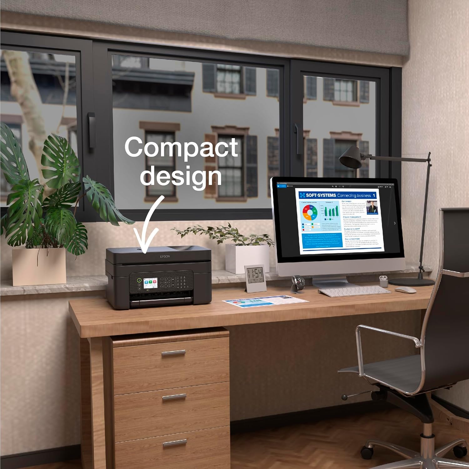 Thumbnail 3 de Epson WorkForce WF-2950DWF: A4 Wireless All-in-One Inkjet Printer
