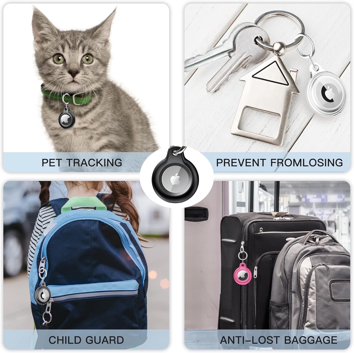 Thumbnail 5 de Airtag Holder Case 4-Pack IPX8 Waterproof