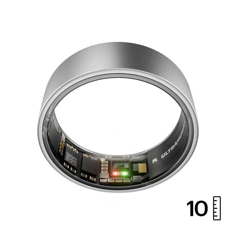 Detalle de Ultrahuman Ring AIR: anillo inteligente con monitorización de salud y 6 días de autonomía