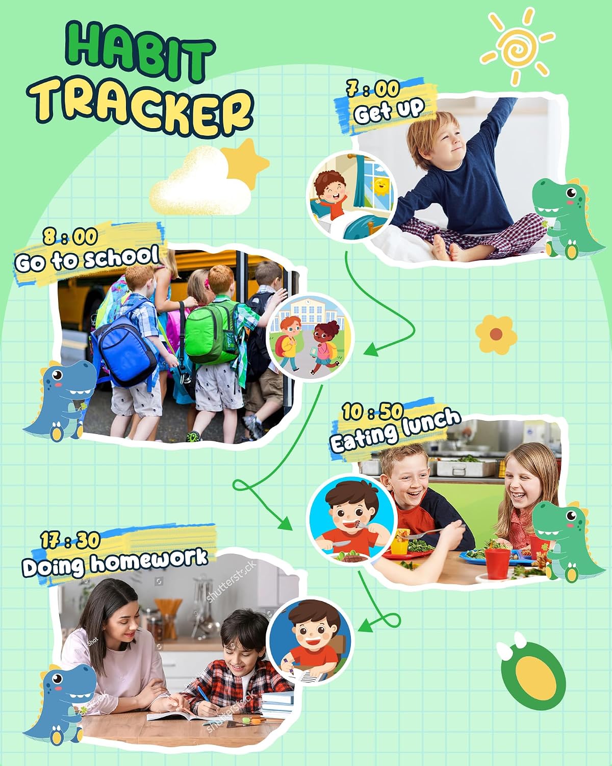Detalle de UCIDCI Kids Smart Phone Toy with Dual Cameras: Educational Toy Phone for 3–7 Year Olds