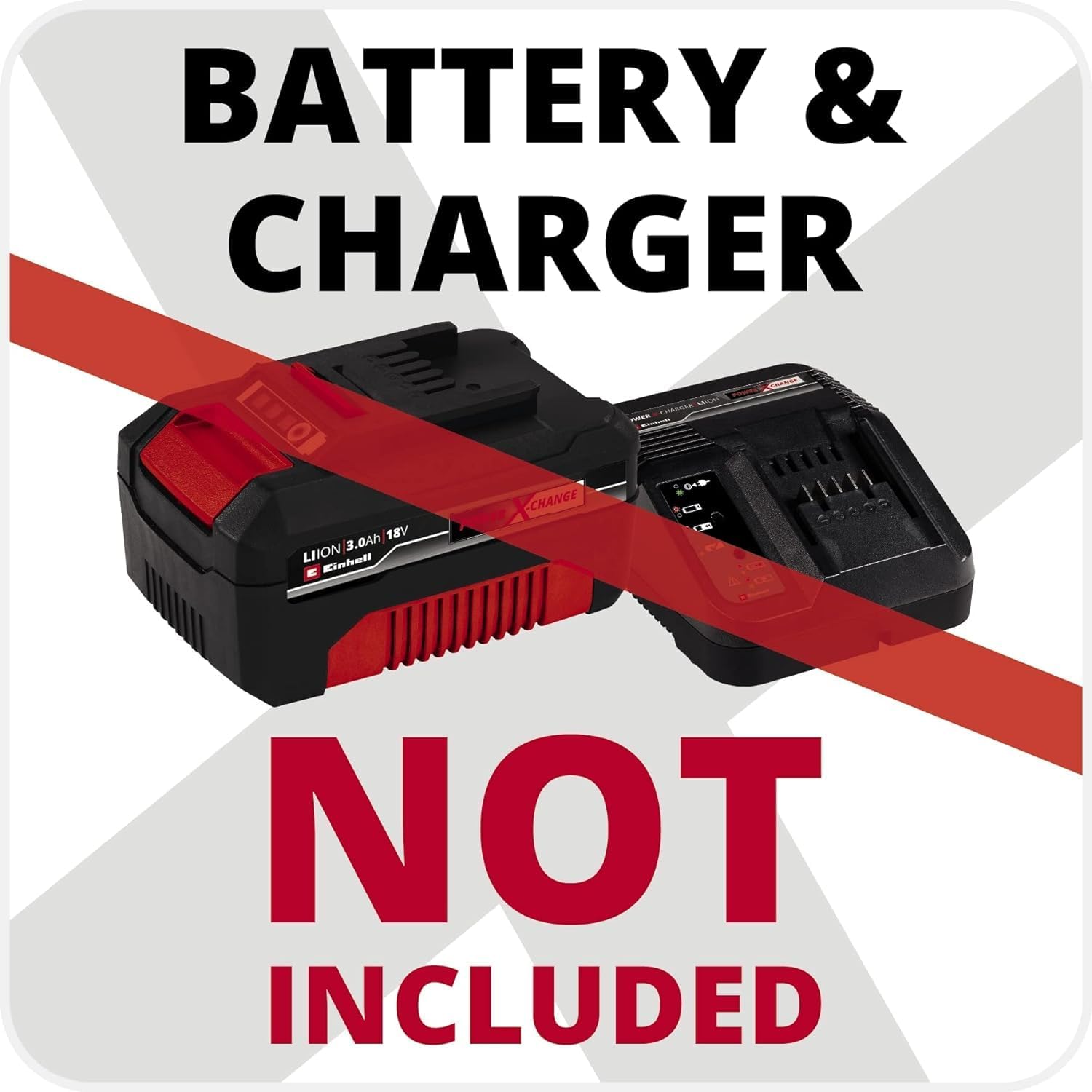 Detalle de Einhell GE-CT 18/28 Li TC Solo sans Batterie ni Chargeur – Coupe-bordures Power X-Change 28 cm