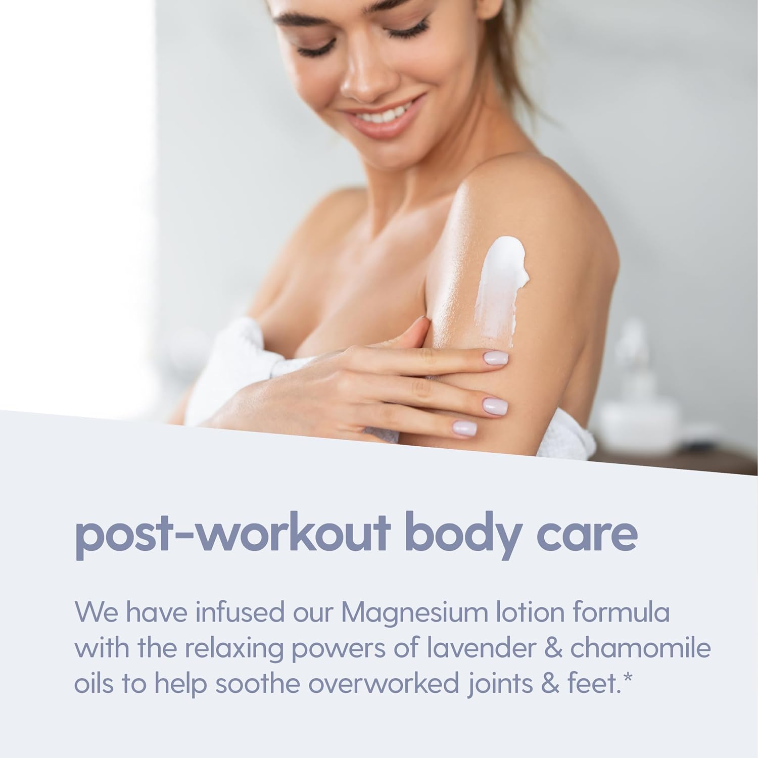 Thumbnail 2 de Lavender & Chamomile Magnesium Lotion by M3 — Sleep Support, Rapid-Absorption Relief for Leg Cramps and Sore Feet