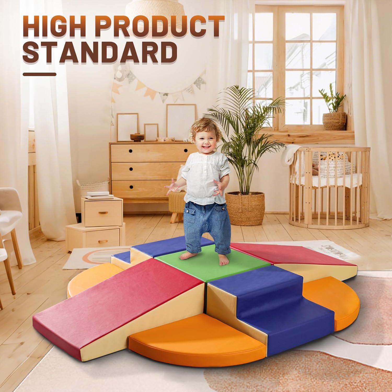 Thumbnail 1 de JungleDove Baby Soft Play Set 9-piece soft play toys