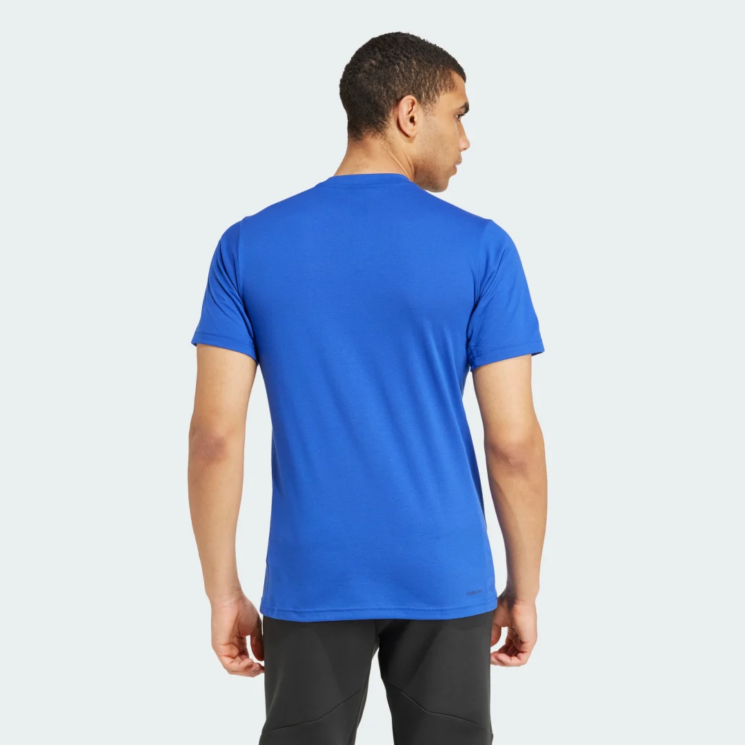 Thumbnail 1 de Camiseta Train Essentials Camo Graphic Logo de Adidas (Azul) – guía de compra