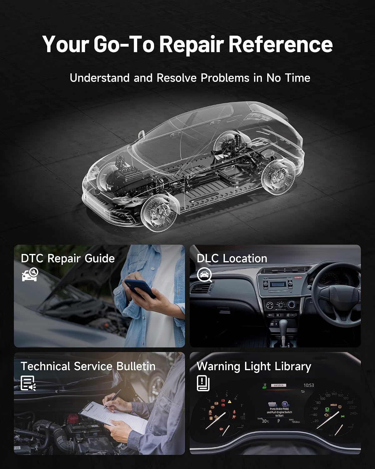 Thumbnail 4 de TOPDON bidirectional OBD2 scanner Lite