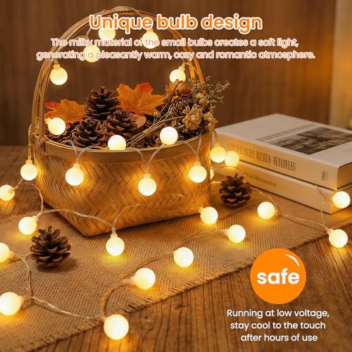 Thumbnail 5 de Giliwosy Fairy Lights Rechargeable Battery Operated, 10M/60 LEDs with 1200mAh Battery