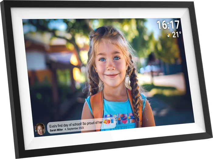 Thumbnail 2 de Denver PFF-1516 digitaler Bilderrahmen 15,6 Zoll