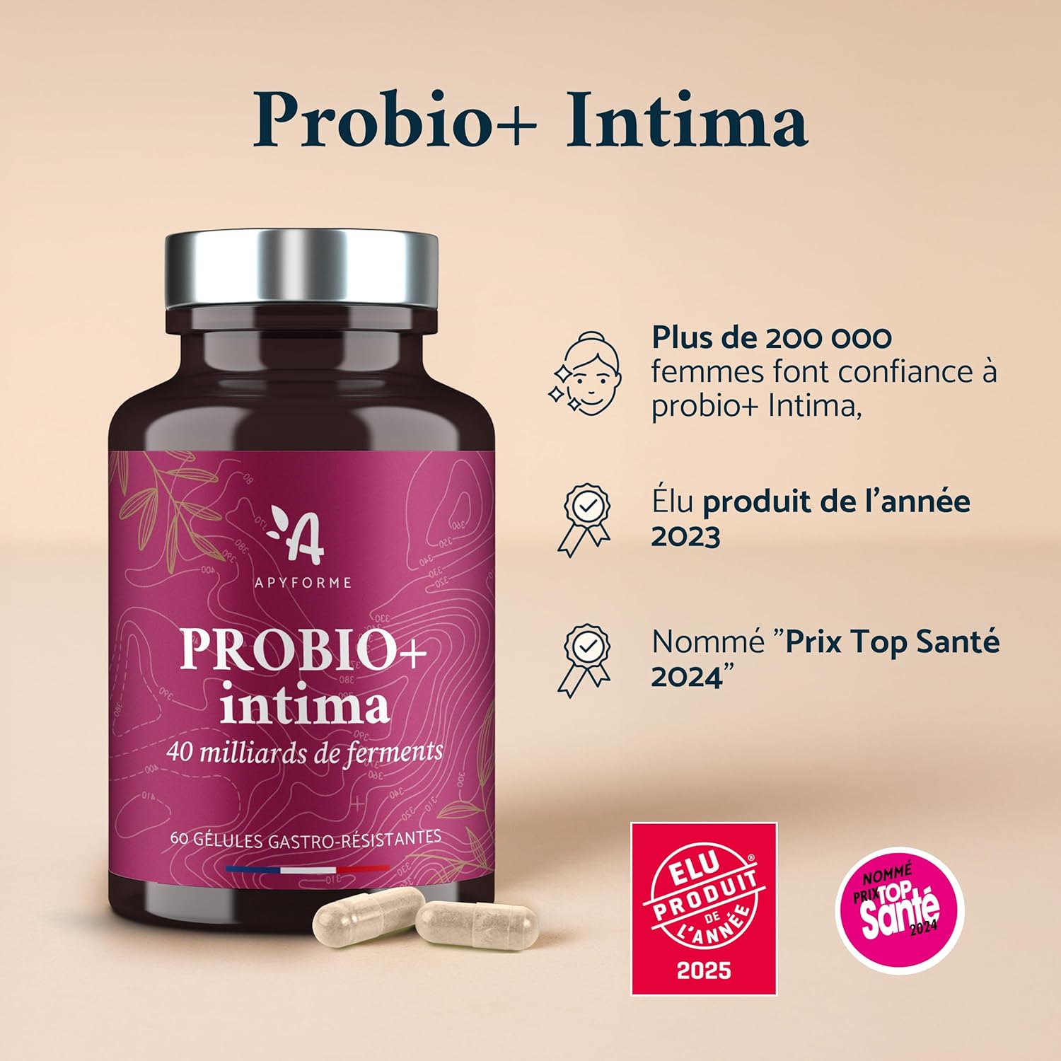 Thumbnail 1 de APYFORME Probio+ Intima 40.000M UFC Día