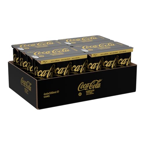 Thumbnail 3 de Coca-Cola Zero Zuccheri Zero Caffeina – Lattine da 330 ml (24 pezzi), gusto Coca‑Cola senza calorie