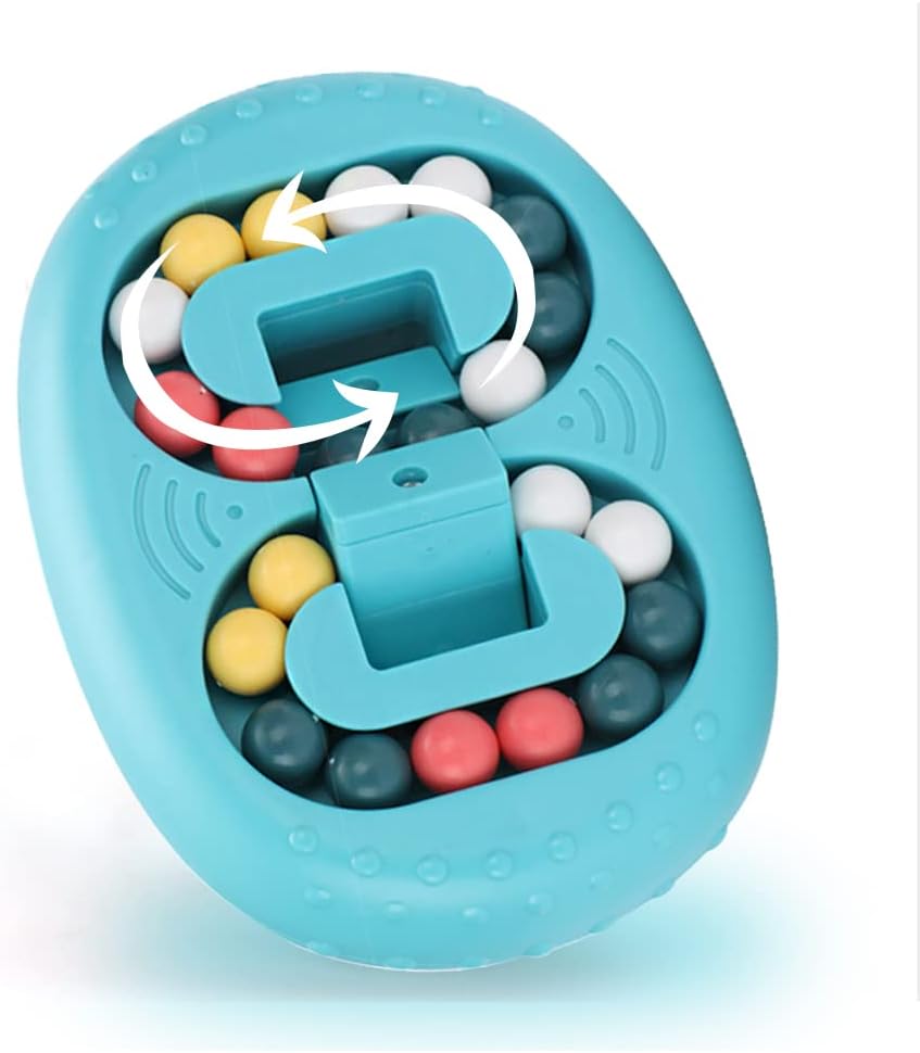 Thumbnail 6 de EACHHAHA 2 Pieces Magic Beans Set — Rotating Cube Puzzle for Mind, Hands and Focus
