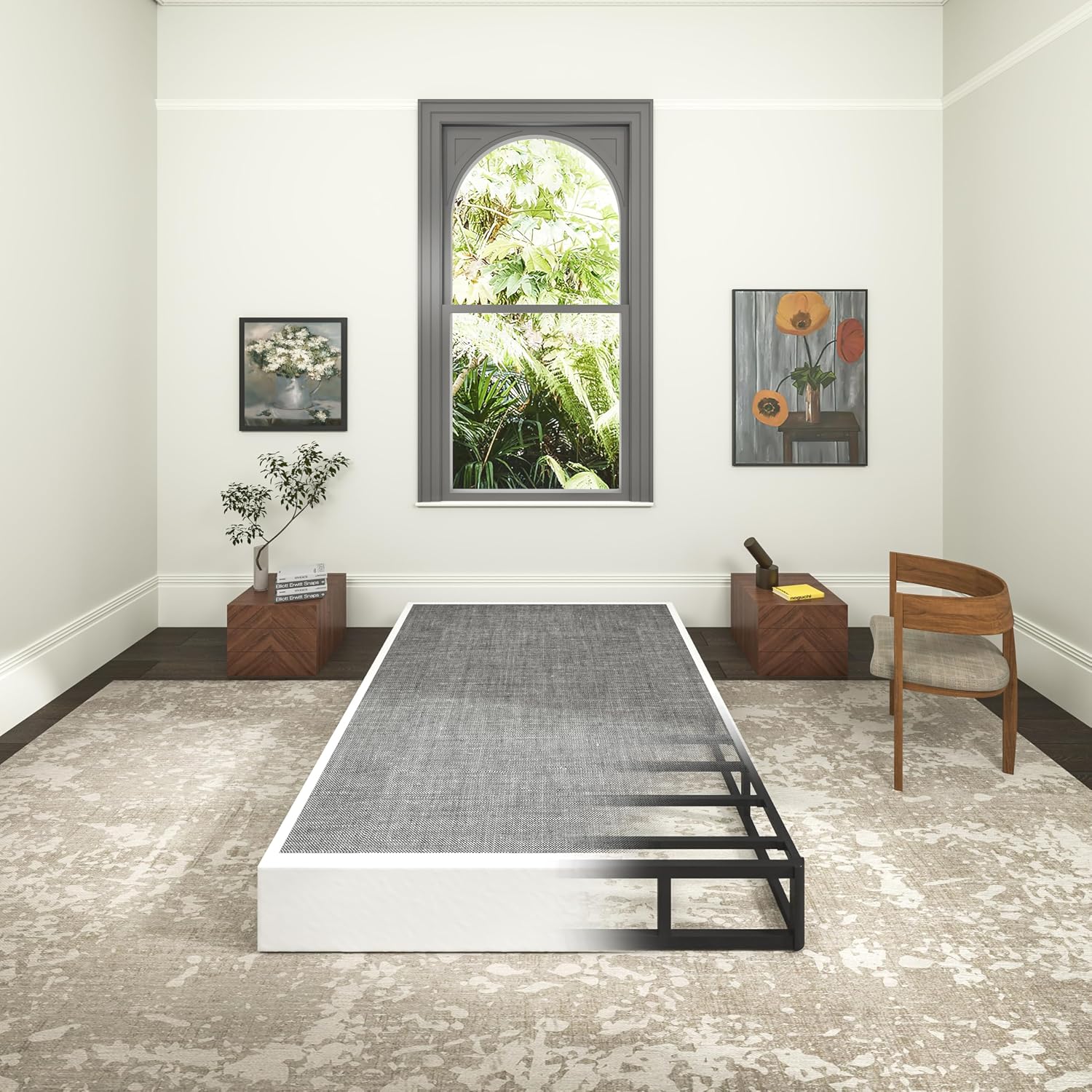 Detalle de Faoide FAOBBS 9-Inch Queen Metal Box Spring, 3,000 lb Capacity