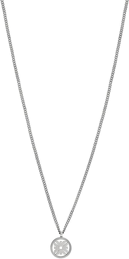 Thumbnail 4 de EMPORIO ARMANI Collier pour homme en acier inoxydable avec fermoir à mousqueton