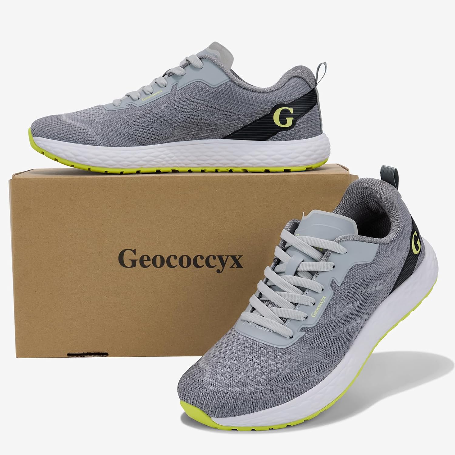 Thumbnail 6 de Geococcyx Herren-Sportschuhe mit breiter Zehenbox, atmungsaktiv und rutschfester Laufsohle