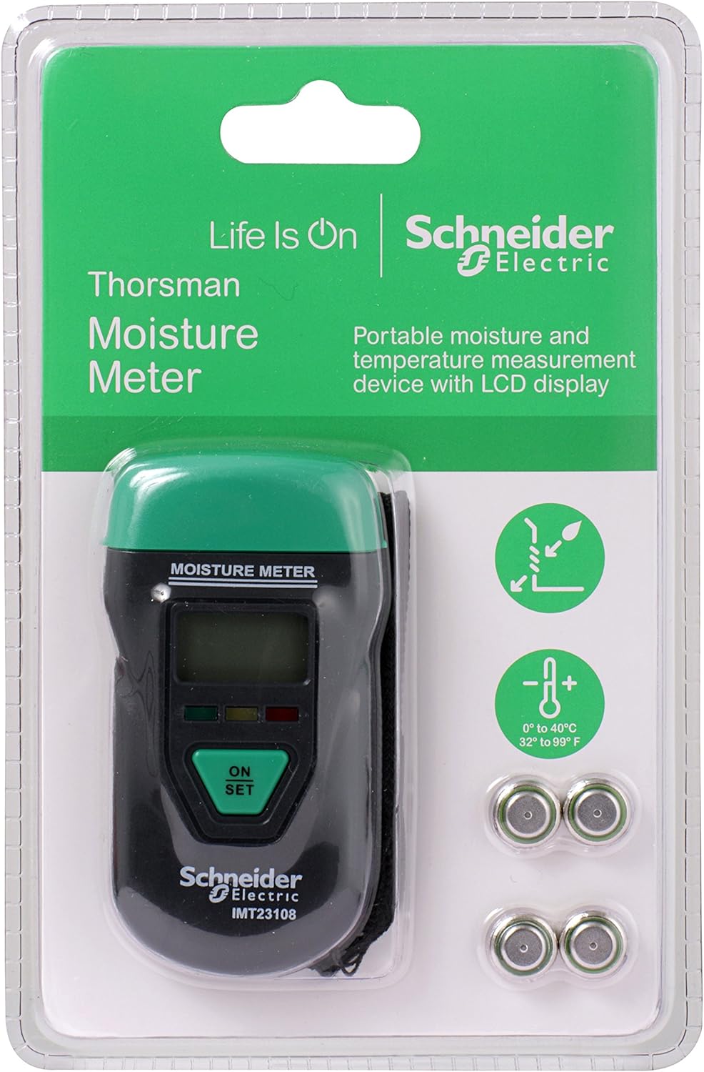 Thumbnail 5 de Schneider Electric Thorsman Digital Multimeter IMT23202 mit beleuchtetem LCD-Display