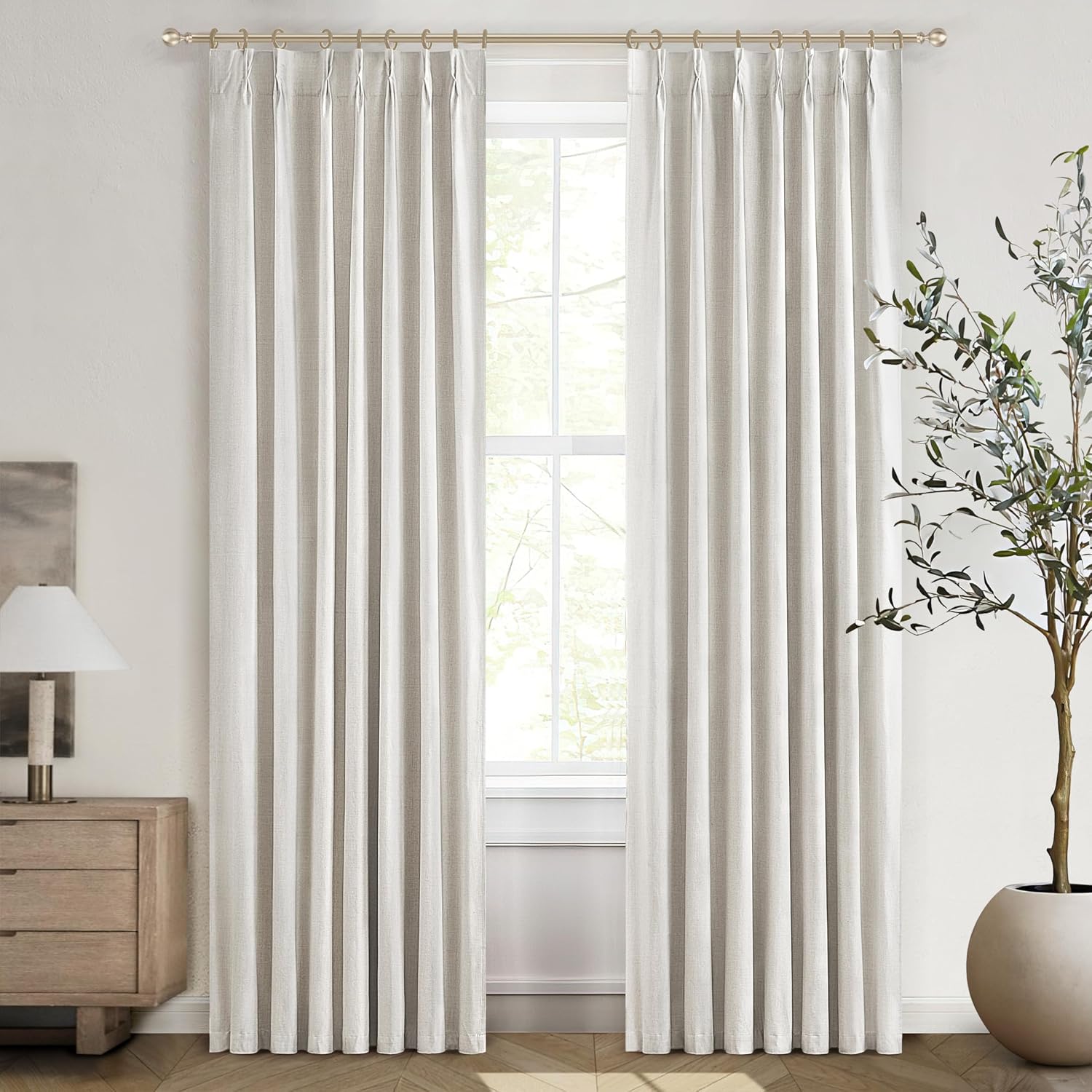 Detalle de Cute Birch Blackout Curtains, 96-Inch