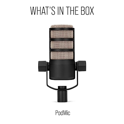 Thumbnail 7 de RØDE PodMic: Broadcast-quality Dynamic Microphone with Integrated Swing Mount