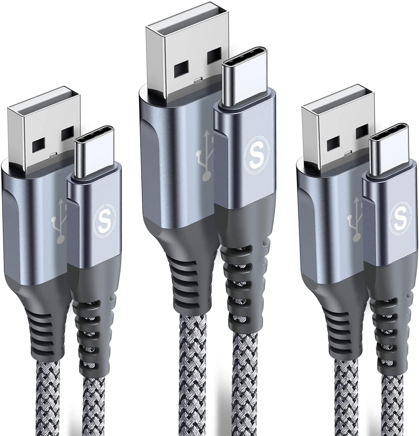 Detalle de sweguard USB Type C Charger Cable 3-Pack