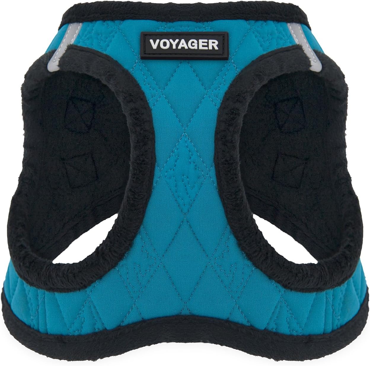 Detalle de Voyager Step-In Plüsch-Hundegeschirr – weiches, reflektierendes Geschirr für Kleine bis Mittlere Hunde (Türkis, Größe S, Brust 37–40 cm)