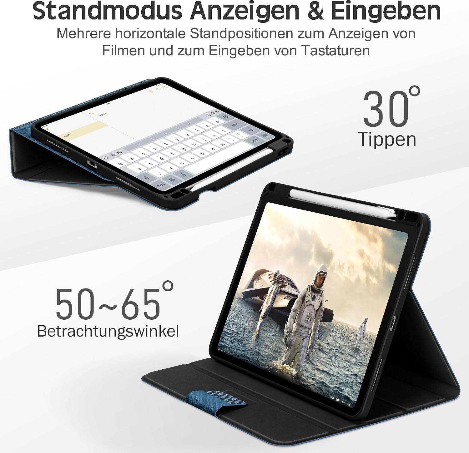 Thumbnail 6 de KingBlanc Hülle für iPad Air 11 Zoll mit Stifthalter