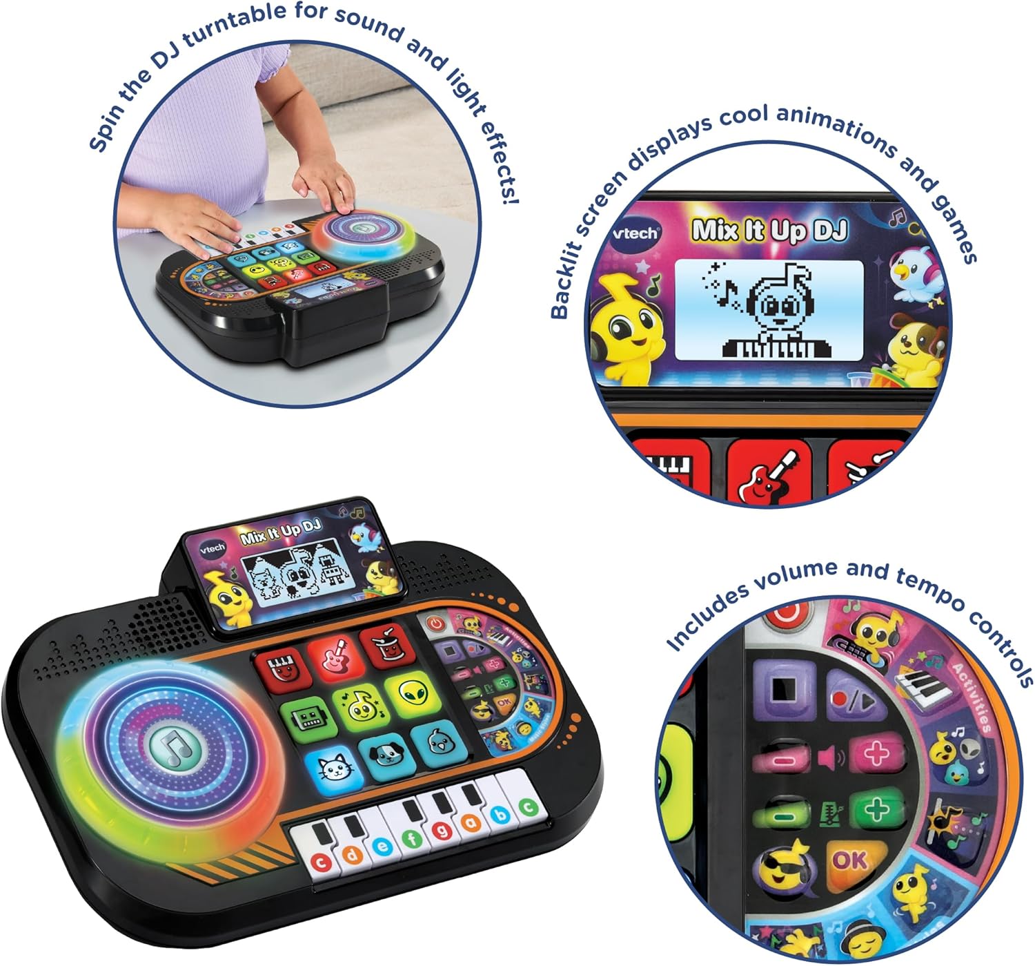 Thumbnail 2 de VTech Mix It Up DJ 25‑Button Mixer Toy