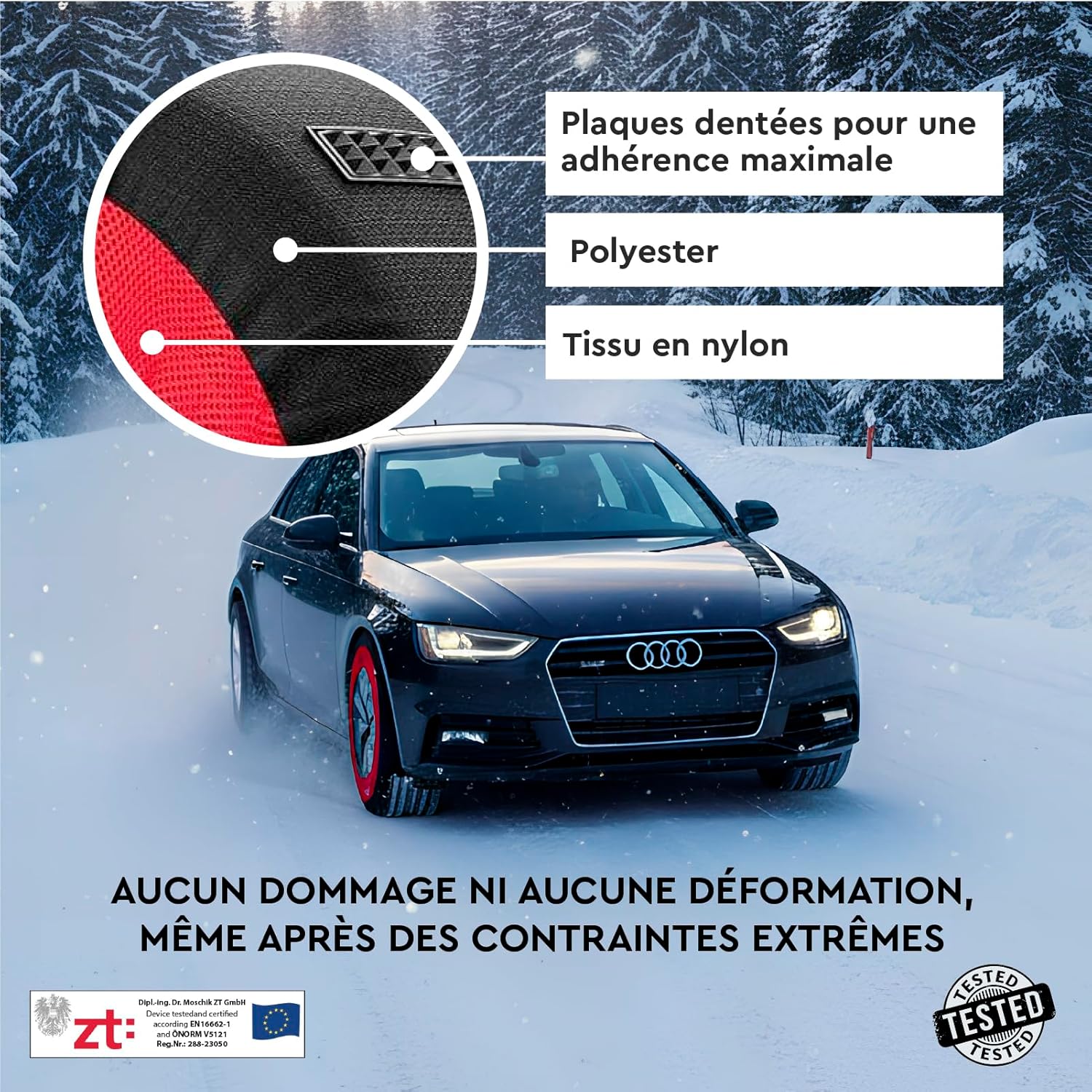 Thumbnail 3 de DriveOnSnow AnchorGrip Chaussettes de Neige S