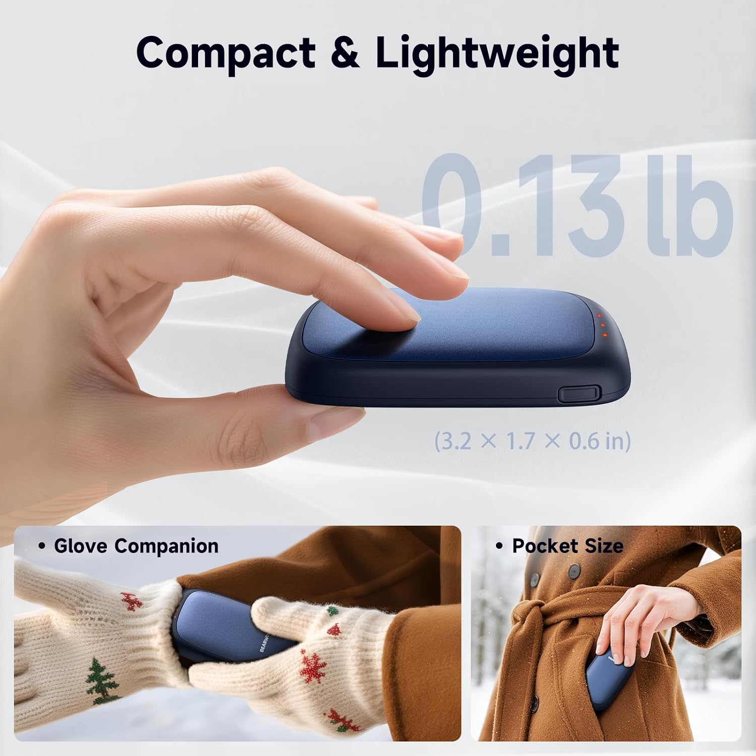 Thumbnail 4 de Bearwind S31 Rechargeable Hand Warmers, Magnetic 2-Pack with 3 Heat Settings