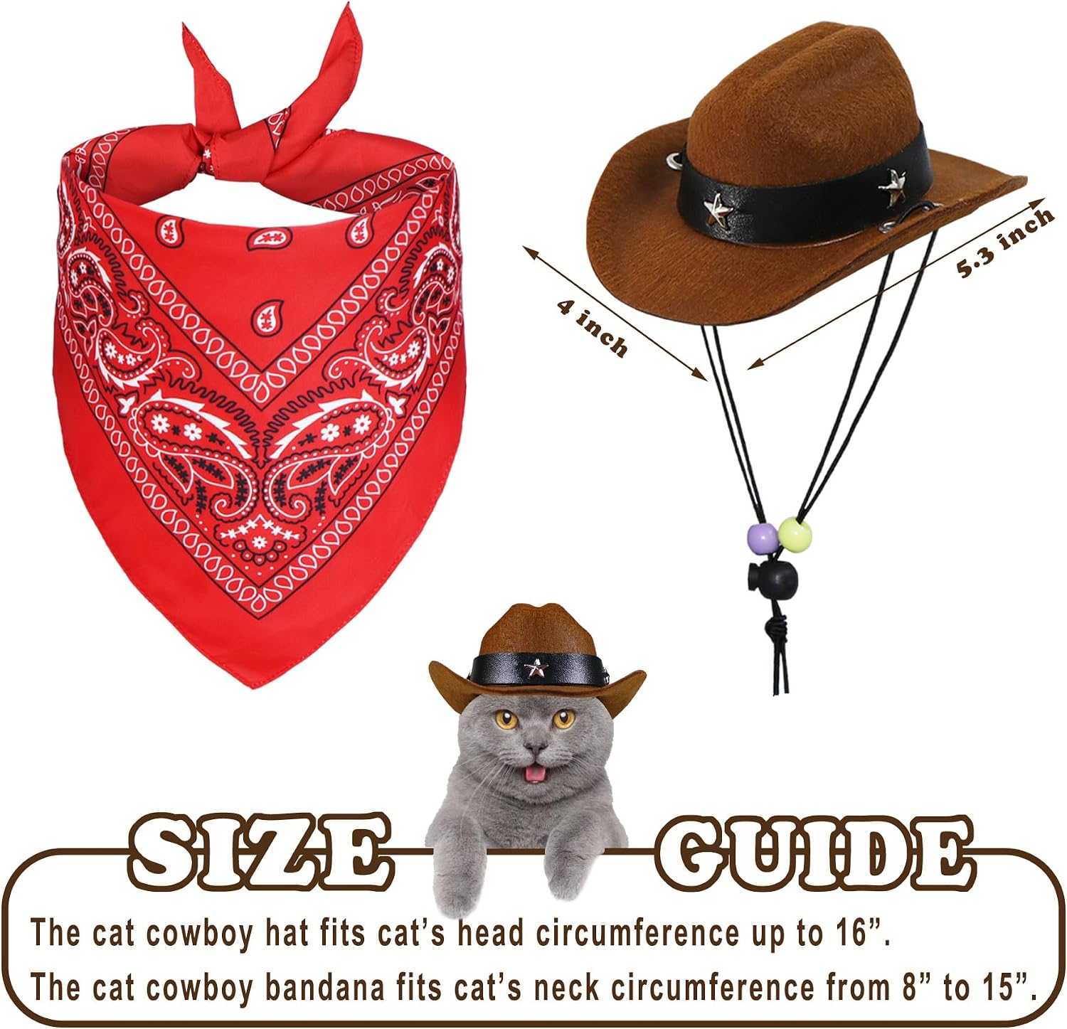 Detalle 2 de GOYOSWA Cat Cowboy Costume