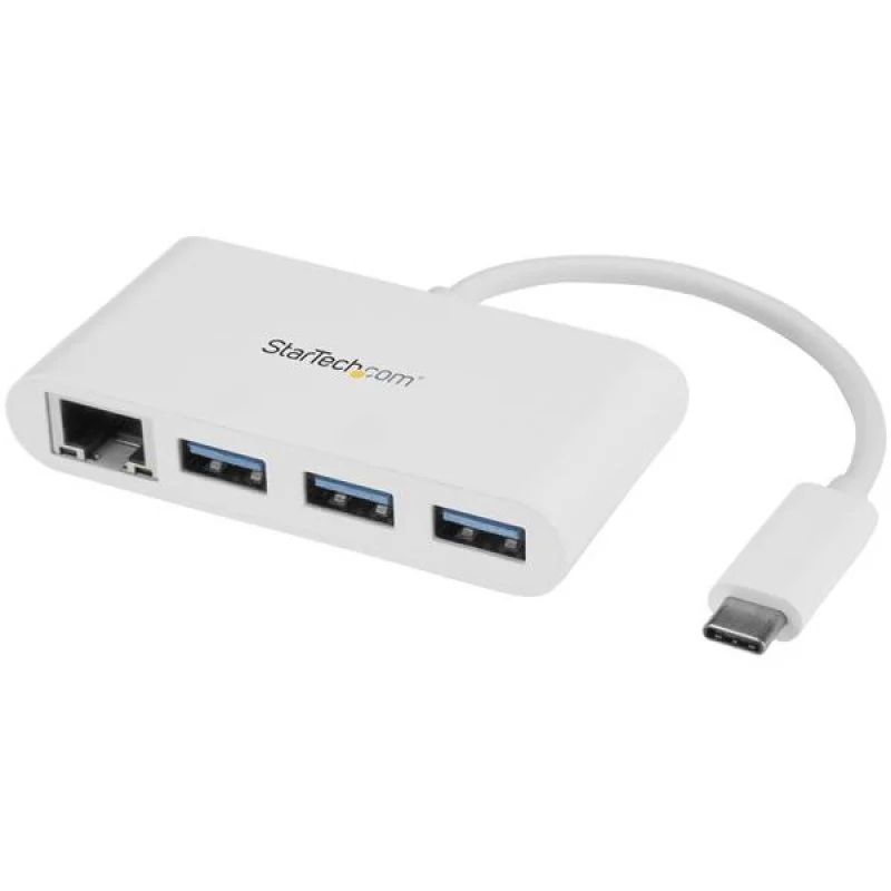 Detalle de StarTech Concentrador USB 3.0 3 puertos y RJ45 1️⃣