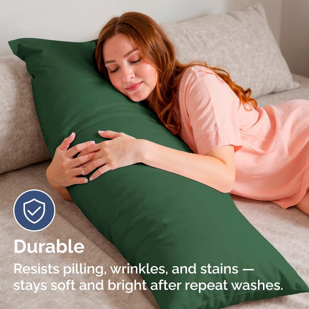 Thumbnail 2 de All-Night Full-Body Pillowcase Set (4-Pack) for 20" x 54" Body Pillows