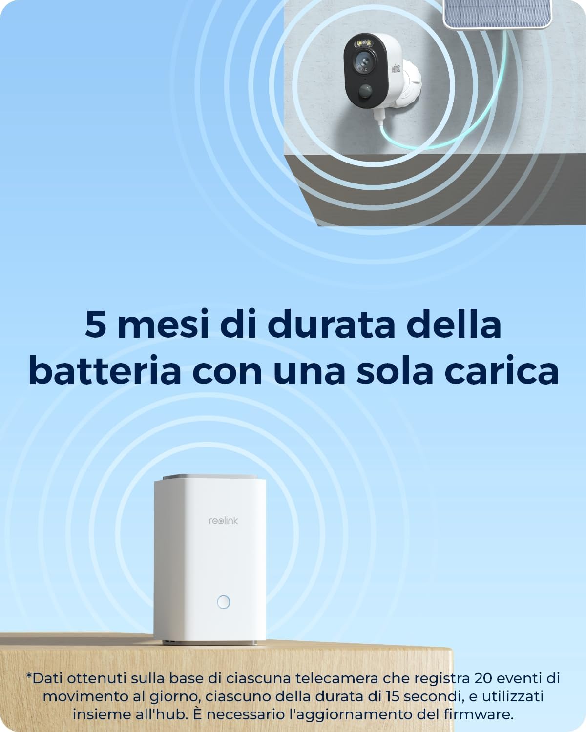 Detalle de Reolink Argus 3 UltraX2 4K Telecamera Wi‑Fi